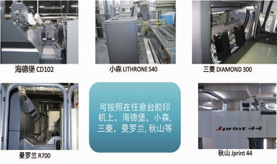 Maszyna kontroli jakości druku w linii z zaawansowanym systemem spłaszczania
