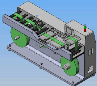 Maszyna do kontroli etykiet o masie 1,6 ton, maszyna do kontroli drukowania 2600 mm × 1100 mm × 1700 mm
