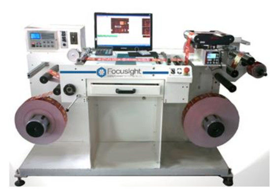System automatycznej kontroli sieci Focusight, maszyna do kontroli fleksodruku